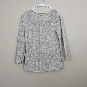 Sigrid Olsen Womens Sweater Size S Pullover Chunky Knit